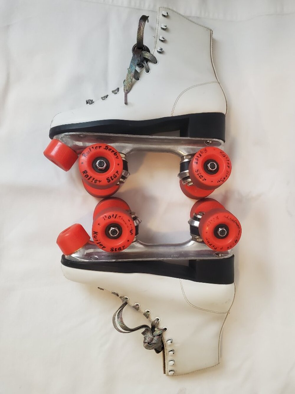 VINTAGE ROLLER STAR ROLLER DERBY WOMENS SIZE 7 ROLLER SKATES - Picture 5 of 6